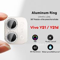 ราคา สําหรับVivo Y21 5G Max HD Glitterเพชรโลหะแหวนกล้องกระจกเลนส์สําหรับVivo Y21 Y21d VIVO Y21D VivoY21 Vivo Y 21 5G 4G 2026 เลนส์กระจกป้องกัน (45057067599)