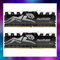 ราคา 16GB (8GBx2) DDR4/2400 RAM PC (แรมพีซี) APACER PANTHER (BLACK) RAGE ใช้งานปกติ ประกันLT (23664656195)