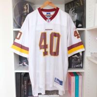 ราคา เสื้ออเมริกันฟุตบอล Reebok NFL Jersey, Washington Redskins มือสองของแท้ (17798560120)