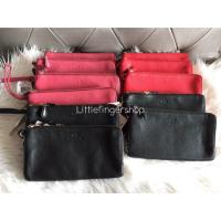 ราคา Coach Double Zip Large Wristlet (184187637)