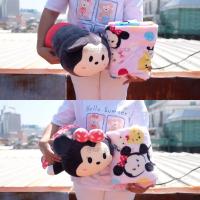 ราคา ตุ๊กตา หมอนผ้าห่ม Mickey Mouse มิกกี้เม้า & Minnie Mouse มินนี่เม้า ท่าหมอบ ตัวนุ่ม 17นิ้ว มิกกี้ มินนี่ มิกกี้เม้าส์ (16530188290)