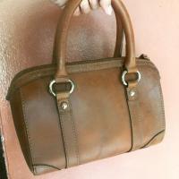 ราคา กระเป๋า Zara แท้ หนังแท้ ทรงหมอน มือสอง (3101352263)