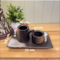 ราคา แก้วกาแฟ แก้วชา แก้วเซรามิค เซรามิค ดินเผาญี่ปุ่น มือสอง (44111873338)