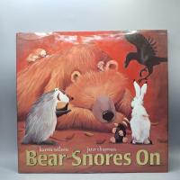 ราคา #มือสอง #นิทานปกแข็ง :Bear Snores On by Karma Wilson & Jane Chapmanงบ (29341160323)