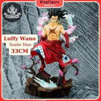ราคา Luffy Wano Snake Man Model 33cm Premium One Piece Model, Anmie Model Figure One Piece Luffy Pirate King (26650753372)