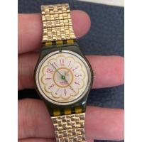 ราคา ขายนาฬิกา SWATCH ผู้หญิง เรือนเล็ก สายยืด ของแท้ มือสอง (23078015553)