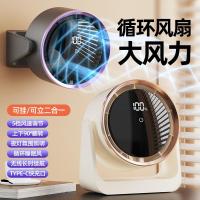 ราคา Mini Electric Fan Desktop Dormitory 2025 ใหม่ USB Desk Lamp Fan Wall Hanging Home Home Portable การ (27280086693)