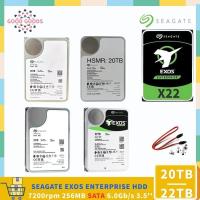 ราคา Seagate EXOS X22 X22Z 20TB 22TB ENTERPRISE 3.5 HDD 7200rpm 256MB แคช SATA 6.0 กิกะไบต์/วินาที (24071772669)