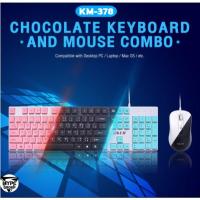 ราคา OKER KM-378 CHOCOLATE KEYBOARD AND MOUSE COMBO (43952558848)