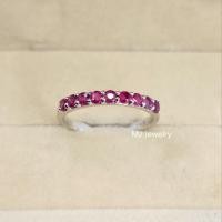 ราคา แหวนพลอยทับทิมไทย ทับทิมสยามเผาเก่า แหวนแถว เงินแท้ 92.5% รับประกันพลอยแท้ จัดส่งพร้อมกล่องแหวนและใบรับประกัน (13359936569)