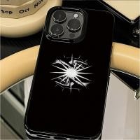 ราคา เคสโทรศัพท์สีดำเงาสองด้านสุดสร้างสรรค์ For Iphone 17 16 15 14 13 11 12 Pro Max 6s 7 8 plus 12 13 MINI SE2 16 15 14 plus (47452034514)