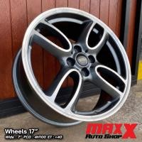 ราคา ล้อแม็ก MINI-GP MACHINE ขอบ 17x7" 4H100 ET+40 สีเทากัลเมทัลลิค ล้อใหม่ มือ1 (ขายเป็นชุด4วง) 0412 (MINIGP1770/M) (24156556965)