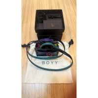 ราคา ห้อยกระเป๋า Use BOYY Bobby Charm Bag Color: Bright Emerald & Iris W10.5 X H8 X D7 (CM) (40310801390)