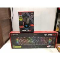 ราคา FANTECH PHANTOM X15 RGB GAMING MOUSE +KEYBOARD FANTECH MAXFIT108 (BLUE SWITCH) (RGB LED) ครบกล่อง (29223739364)