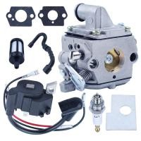 ราคา MS170 Carburetor for Stihl 017 018 MS180 MS180C MS170C Chainsaw C1Q-S57A 1130-120-0603 with Ignitio (43177362036)