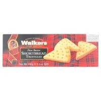 ราคา HOT วอล์คเกอร์ส บิสกิตรูปสามเหลี่ยม 150กรัม Walkers Pure Butter Shortbread Triangles 150g (8975100341)