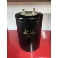 ราคา CAPACITOR 6800UF 450V ขนาดสูง14x7.5cm.(งานแท้) 6800UF 450Vdc Hitachi 105C คาปาซิเตอร์ สินค้าในไทยพร้อมส่ง C6800uf 450V (29459000654)