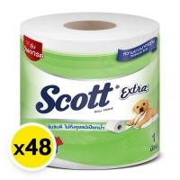 ราคา Scott สก๊อตต์ เอ็กซ์ตร้า กระดาษชำระ ความยาวมาตรฐาน (สีเขียว48ม้วน) กระดาษทิชชู่ ทิชชู่ กระดาษชำระ (27656951608)