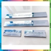 ราคา ชุดชายบันได Mirage ชายบันไดมิตซูบิชิ งานสแตนเลส มือ 1 ติดกาว 3 M ฟรี ++ น้ำยาประสาน ( LA ) (45855084778)