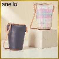 ราคา Anello Mini Shoulder Bag Waterproof Small Crossbody Pink Check ALTON ATB4162 (40514185417)