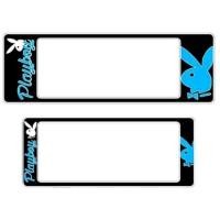 ราคา ป้ายทะเบียน กรอบป้ายทะเบียนรถยนต์ #Playboy เพบอยฟ้าดำ กันน้ำ100% (29154864649)