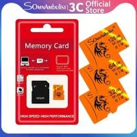 ราคา SomnAmbulist-การ์ดหน่วยความจํา SD ขนาดเล็กดั้งเดิม 8GB/16GB/32GB/64GB/128GB Class 10 การ์ดหน่วยความจําแฟลช TF ความเร็วสูงพร้อมอะแดปเตอร์ SD ที่เก็บข้อมูลมัลติฟังก์ชั่น (22013958495)