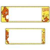ราคา กรอบป้ายทะเบียนรถยนต์ #Rilakkuma #ริลัคคุมะ #ลายการ์ตูน กันน้ำ100% CD-999 (8379629983)