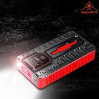 ราคา 12V รถ Jump Starter 6000mAh Power Bank 4 In 1 แบบพกพารถแบตเตอรี่ Starter 600A Peak อัตโนมัติเริ่มต้นอุปกรณ์แบบพกพา Air Compressor Auto Tyre Inflator (29094053915)