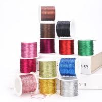 ราคา ดิ้นสี เชือกห้อยป้ายแท็ก 1 มิล สีทอง แดง เงิน ขนาด 20เมตร (21980556025)