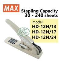 ราคา Max Heavy Duty เครื่องเย็บกระดาษทนทานพร้อมมาตรวัดกระดาษแบบปรับได้ (HD-12N/13, HD-12N/17, HD-12N/24) (43663813602)