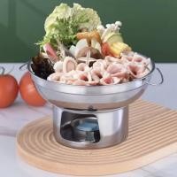 ราคา หม้อไฟ ต้มยำ หม้อต้มยำ หม้อจิ้มจุ่ม ไม่มีปล่อง สแตนเลส ขนาด หม้อใส่ต้ม หม้อใส่แกง สแตนเลส หม้อไฟสแตนเลส 20ซม (23147471527)