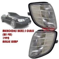 ราคา Mercedes Benz Mercedes-Benz S Class W140 1991-1998 ด้านหน้าสัญญาณมุมโคมไฟไฟแสดงสถานะโคมไฟ Lampu Sisi (55504653613)