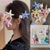 ราคา BikiniSexy⭐⭐กิ๊บติดผมปลาดาว เครื่องประดับผมน่ารัก กิ๊บหนีบผมสไตล์เกาหลี สีสันสดใส กิ๊บติดผมแฮนด์เมด (41364450165)