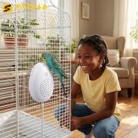 ราคา STELLA Parrot สอนพูดคุย การเรียนรู้นกเล่นแบบโต้ตอบ|สอนการพูดคุย Timer-Controlled Recording Multi Segment Audio Source Bird Repeater Beahavior Training (49256477971)