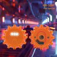 ราคา LED Road Bright Spot USB ชาร์จถนน Fault ไฟเตือนกู้ภัยฉุกเฉิน Type-C (52105853373)