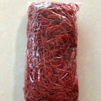 ราคา ยางวงเกรดA ยางรัดแกง ยางเส้น สีแดง ขนาดเล็ก (ครึ่งกิโลกรัม) วงใหญ่และวงเล็ก (6534217768)