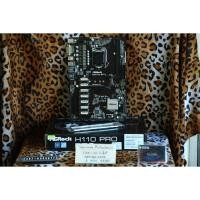 ราคา Mainboard 1151 Asrock H110-Pro BTC+ ครบยกกล่อง อดีตประกัน JIB (4261707147)