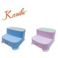 ราคา Karibu เก้าอี้สตูลคู่ บันไดอ่างล้างหน้า ม้านั่งเด็ก Karibu (48307163772)