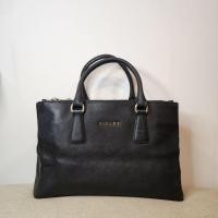 ราคา กระเป๋ามือสอง Brand SISLEY แบรนด์แท้ 100% หนัง Saffiano สีดำ (25561772848)