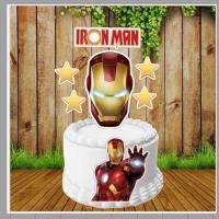 ราคา (Muchknow) IRONMAN CAKE TOPPER 006 (45356938817)