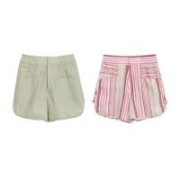 ราคา MUMA CURVED HEM COTTON SHORTS (LBB19) (21065346007)