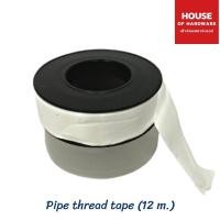 ราคา เทปพันเกลียว เทปพันท่อประปา 4 เมตร, 12 เมตร Pipe thread tape 4 m., 12 m.(เฮ้าส์ออฟฮาร์ดแวร์) (21778948575)