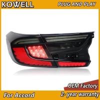 ราคา Car Styling for Honda Accord Tail Lights 2018-2021 Accord 10th Gen Taillights Accord X Rear DRL Fog (27294015742)