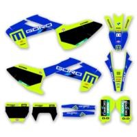 ราคา DSMTECH Graphics Decal Sticker Kit Custom Motorcycle For Husqvarna TC FC 125 250 350 450 2016- 2018 (49406567114)