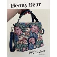 ราคา กระเป๋า Henney Bear Big Bucket ลายBear (48152927811)