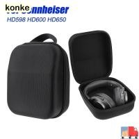 ราคา KONKE กระเป๋าเก็บหูฟัง, EVA หูฟังแบบพกพา Carring, Travel Box Anti-semic Fall Protection ชุดหูฟังพกพากระเป๋าสําหรับ Sennheiser HD598/HD600/HD650 (27686264657)