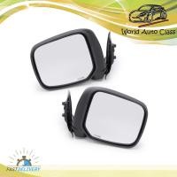 ราคา กระจกมองข้าง ติดตรงประตู ข้างซ้าย+ขวา LH+Rh 1ชิ้น สีดำ Mitsubishi New L200 Strada ปี1995 - 2004 มีบริการเก็บเงินปลายทาง (8754095636)