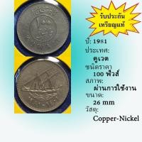 ราคา No.61136 ปี1981 KUWAIT คูเวต 100 FILS เหรียญสะสม เหรียญต่างประเทศ เหรียญเก่า หายาก ราคาถูก (20677927066)