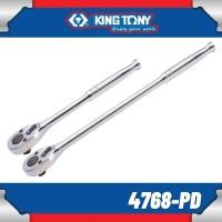 ราคา KING TONY ประแจด้ามฟรีหัวไข่หัวบาง ด้ามบาง ขนาด 1/2" ยาว 10" - 15" No.4768-10PD - 4768-15PD (40419147673)