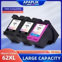 ราคา เปลี่ยนตลับหมึก APAPLIK 62XL สำหรับ HP 62 XL HP62 สำหรับ HP Officejet 5740 5741 5742 200 25 (25809021970)